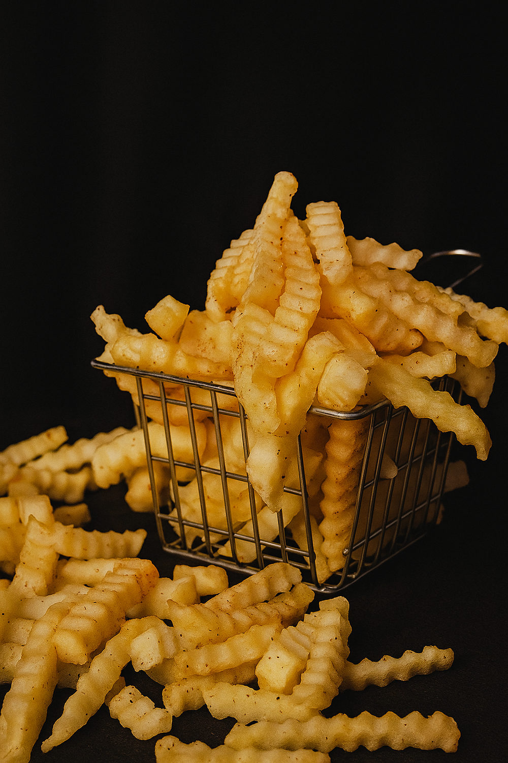 Crinkle French Fries