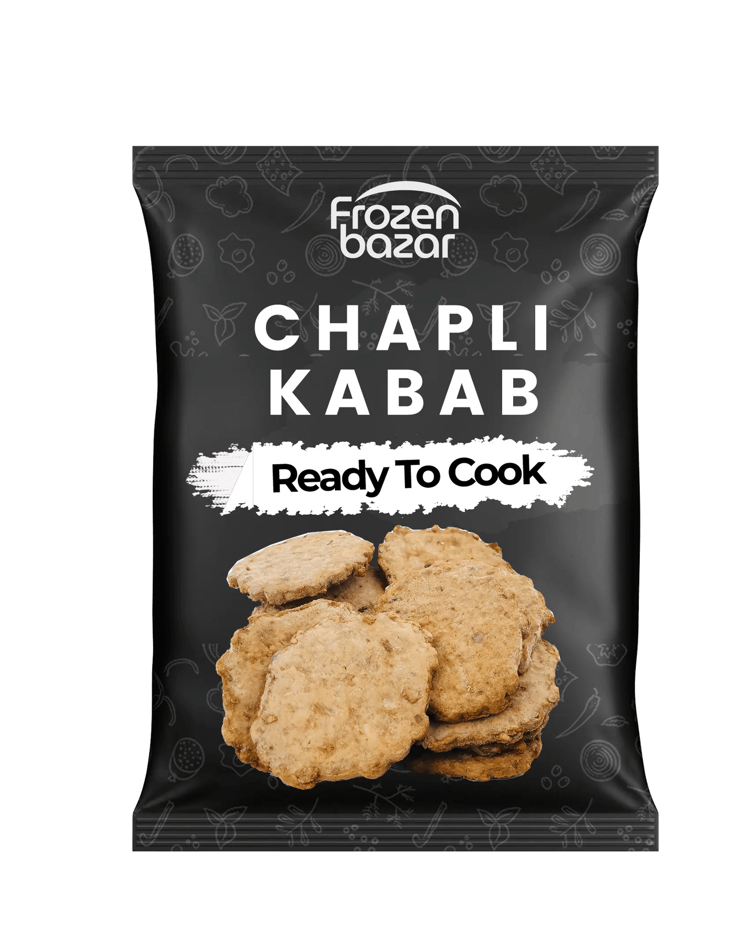 Chicken Chapli Kabab - Frozen Bazar