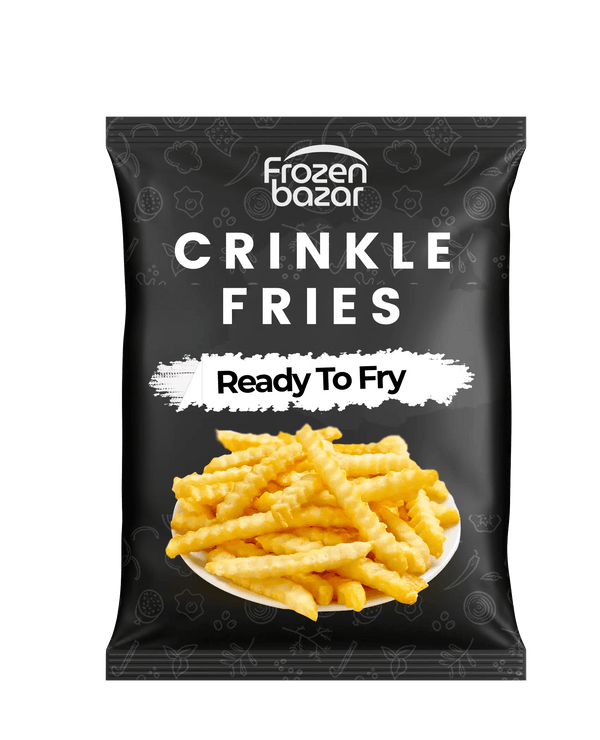 Crinkle French Fries - Frozen Bazar