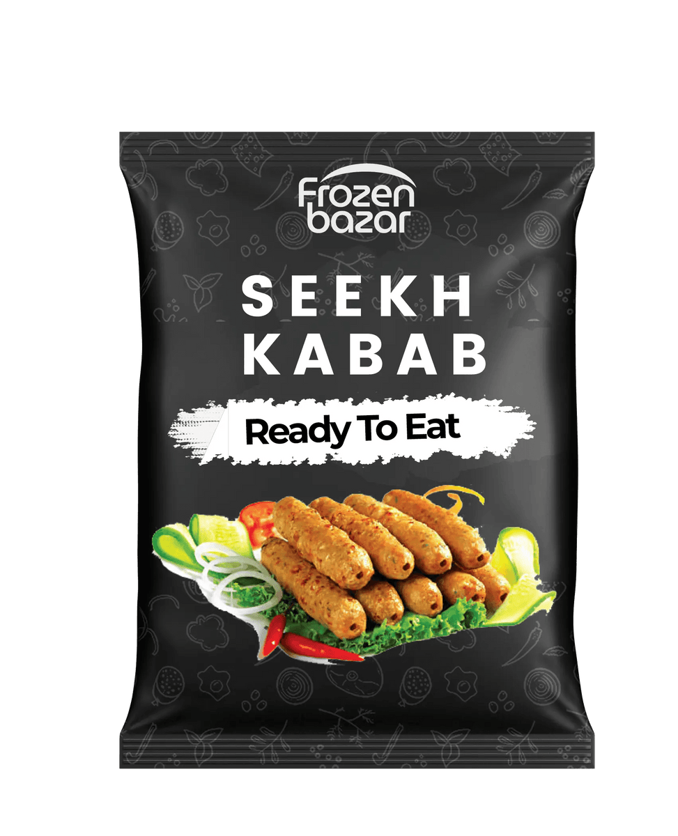Frozen Premium Chicken Seekh Kabab Frozen Bazar